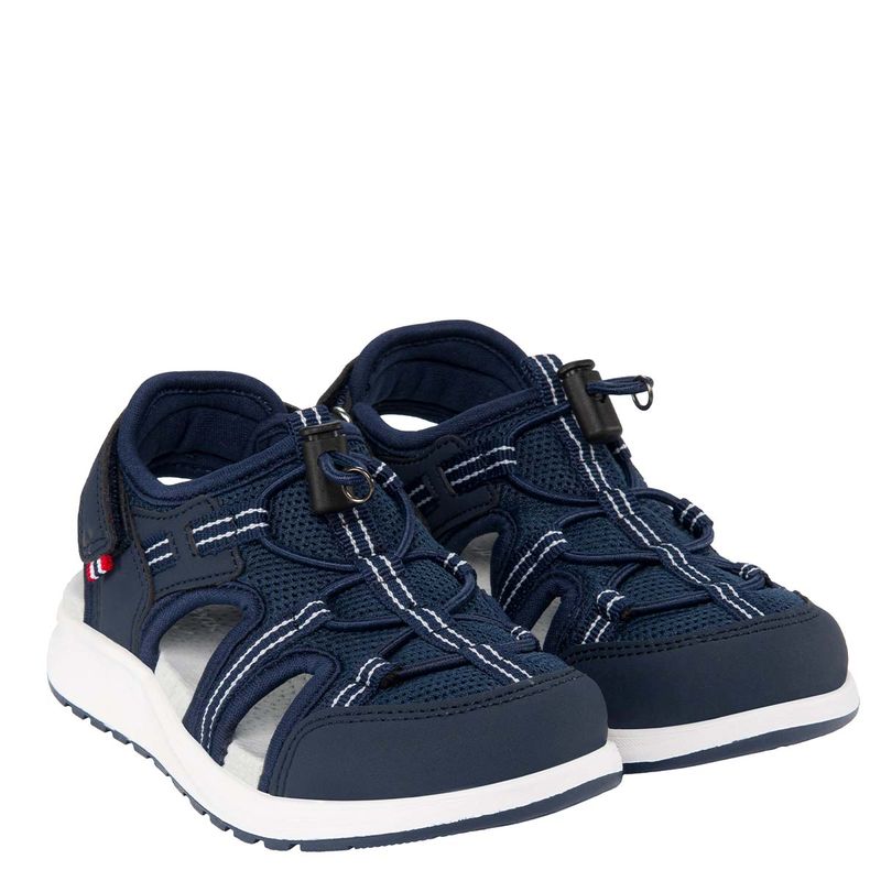 Viking Thrill 1V SL sandaler til barn, Navy/Light Grey