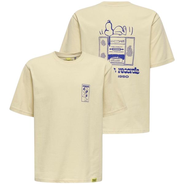 Hovedbilde Only & Sons Osjpeanuts t-skjorte til barn, Putty