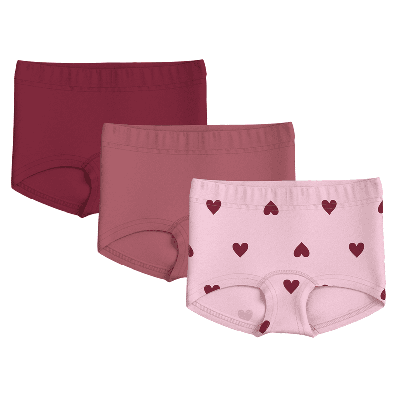 Name It Nmftights 3-pack hipster til småbarn, Parfait Pink