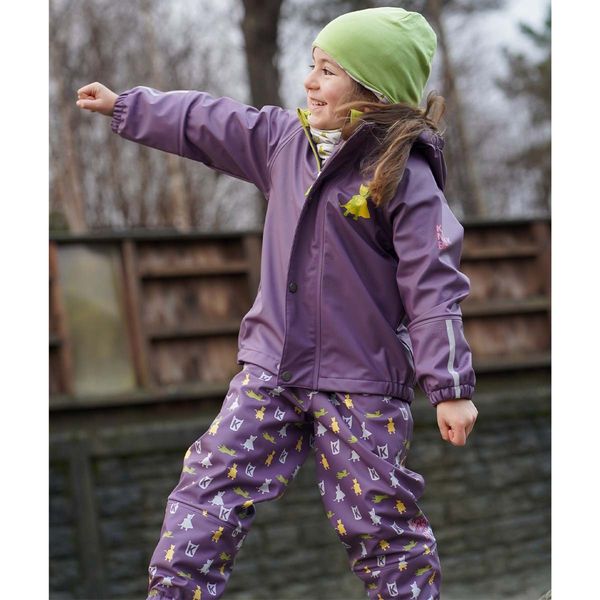 Hovedbilde Kattnakken Plask Superkatten regnsett, Viola