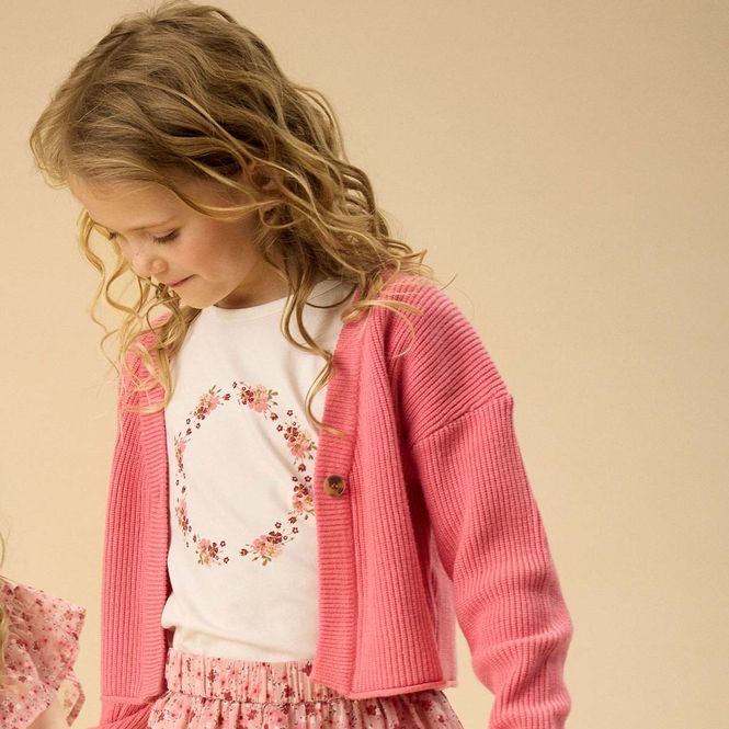 Hovedbilde Creamie t-skjorte til barn, Rose Smoke