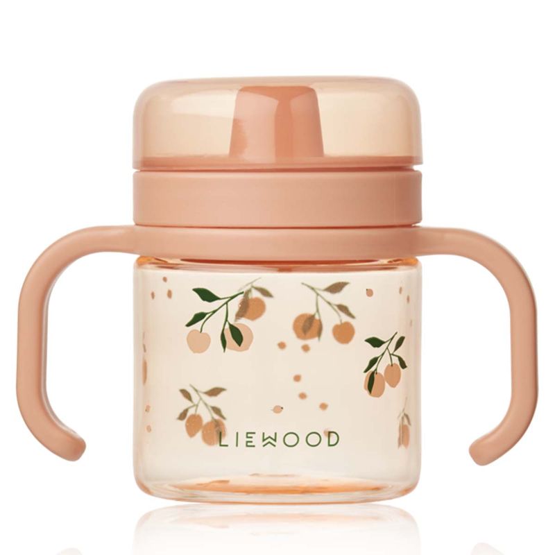 Liewood Kylo Sippy tutekopp i tritan, Peach/Sea shell