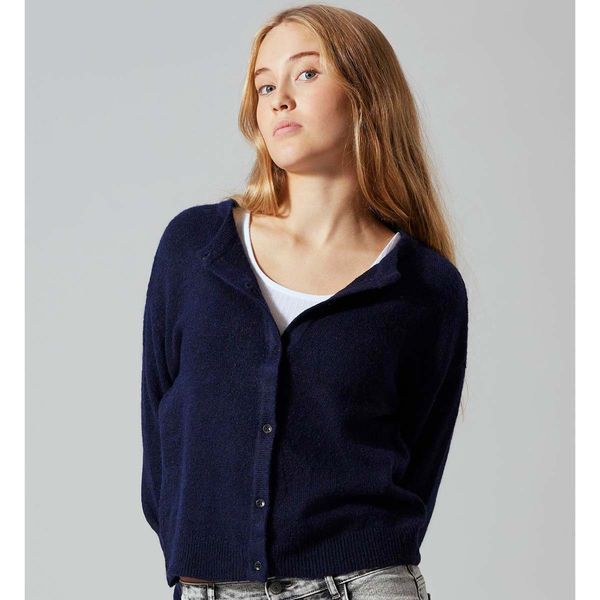 Hovedbilde LMTD Nlflodet strikket cardigan til barn, Dark ...