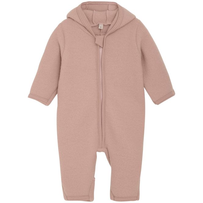 Hovedbilde  HUTTEliHUT Ullfleecedress med ører, Mahogany ...