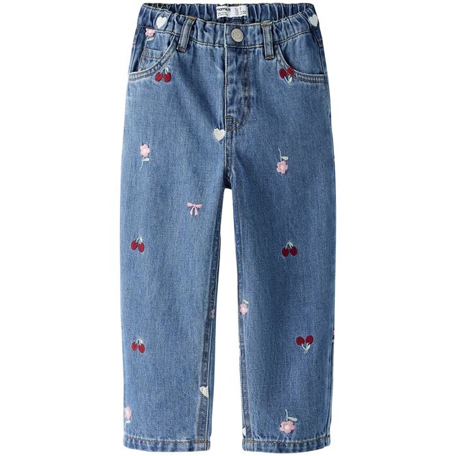 Hovedbilde Name It Nmfbella Barrel jeans småbarn, Medium ...