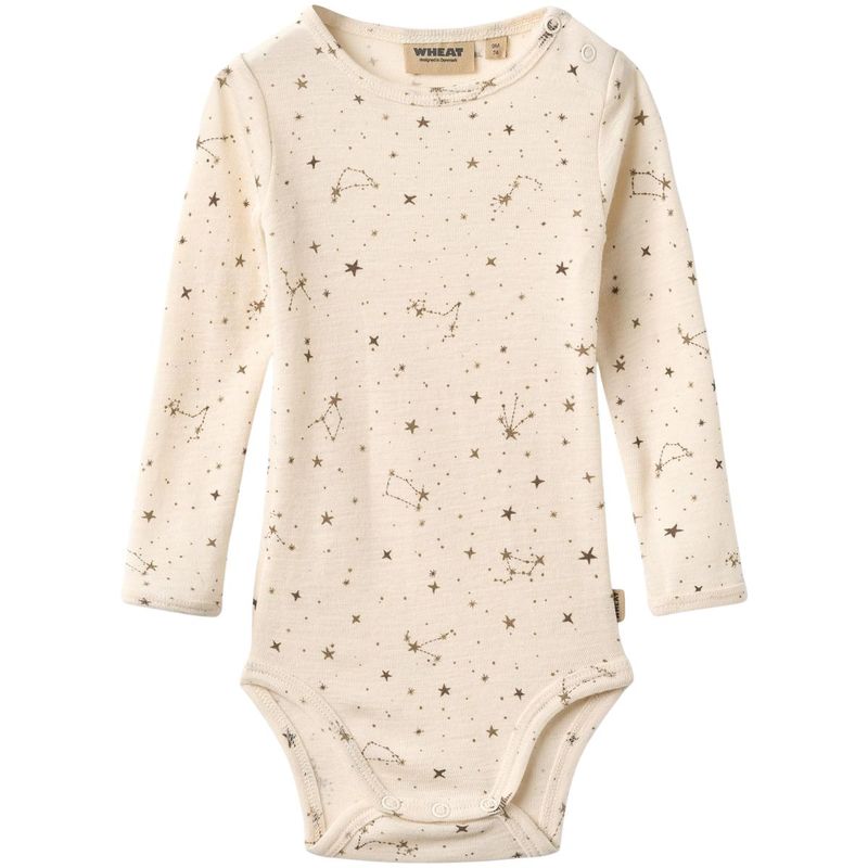 Wheat Lucca body i ull, Eggshell Stars