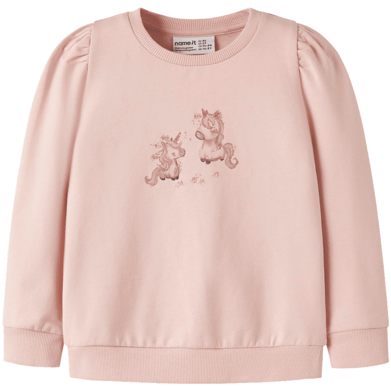Name It Nmflaurie sweatshirt til småbarn, Lotus