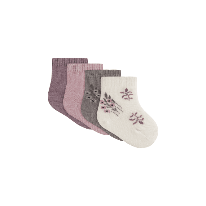 Hovedbilde Name It Nbfwak 4-pack sokker i ull/bomull, ...