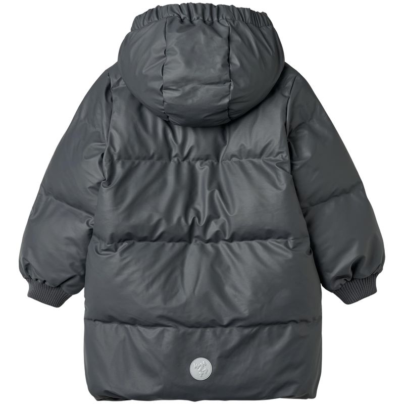 Wheat Coast PU boblejakke til barn, Greyblue