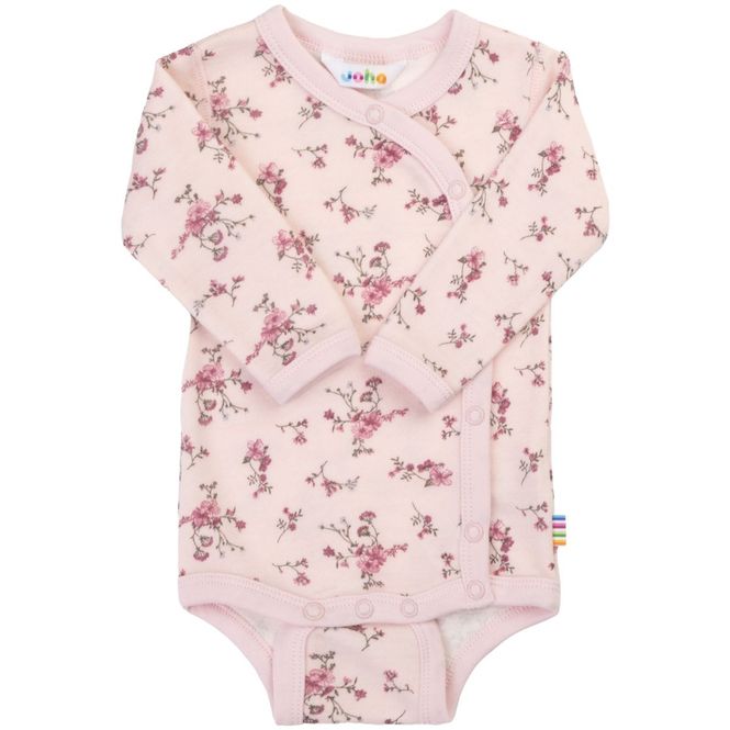 Hovedbilde Joha omslagsbody i ull/bambus, Lt. pink