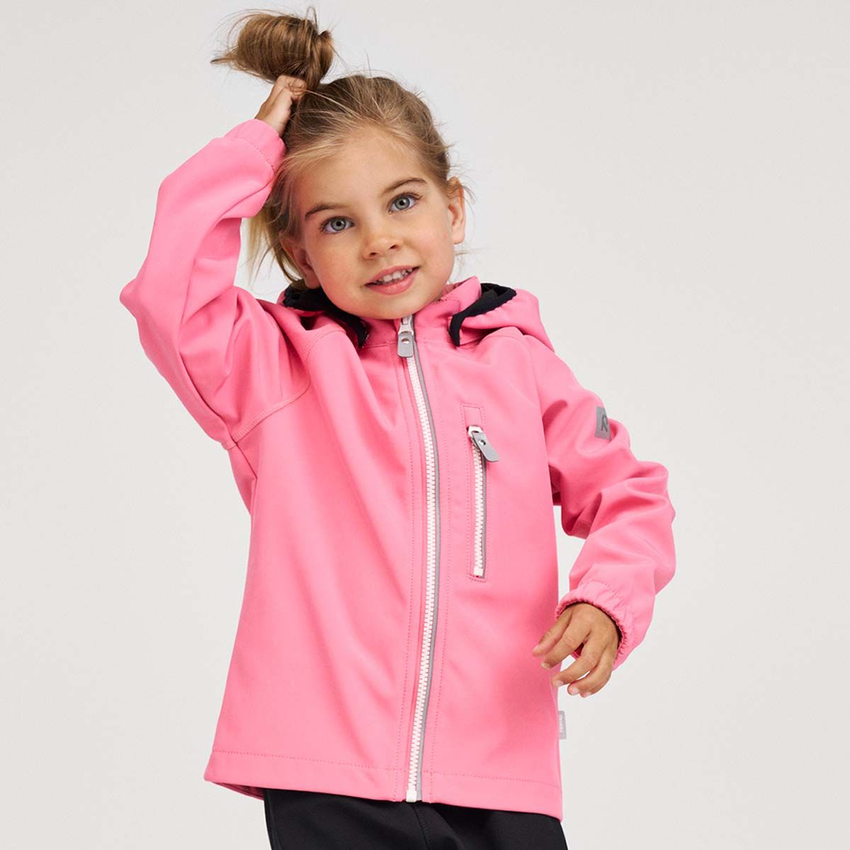 Reima Vantti softshelljakke til barn og baby, Soft Coral