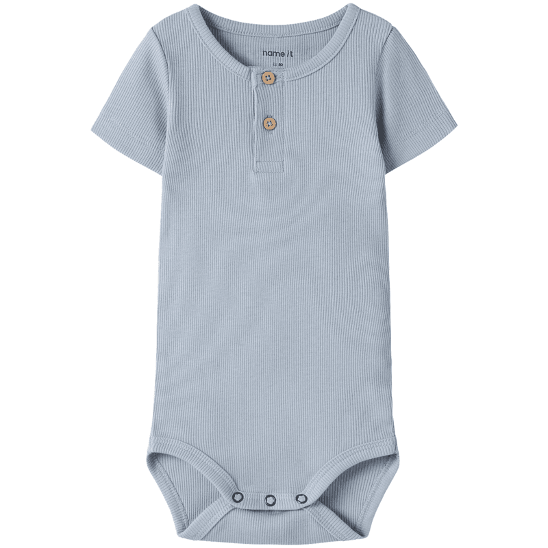 Name It Nbmkab kortermet body, Blue Fog