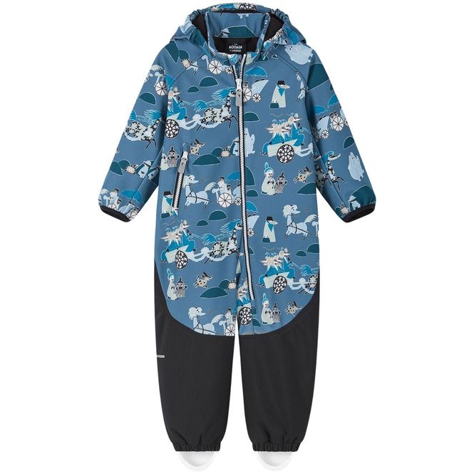 Hovedbilde Reima Moomin Mjosa softshelldress, Blue Ocean