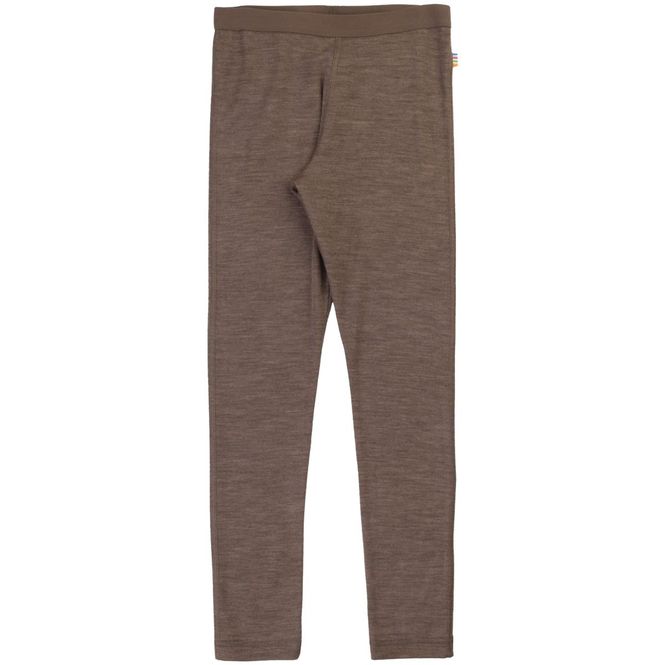 Hovedbilde Joha leggings i ull/silke til barn, Brown