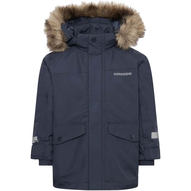 Didriksons Bjärven Kids 5 parkas, Navy