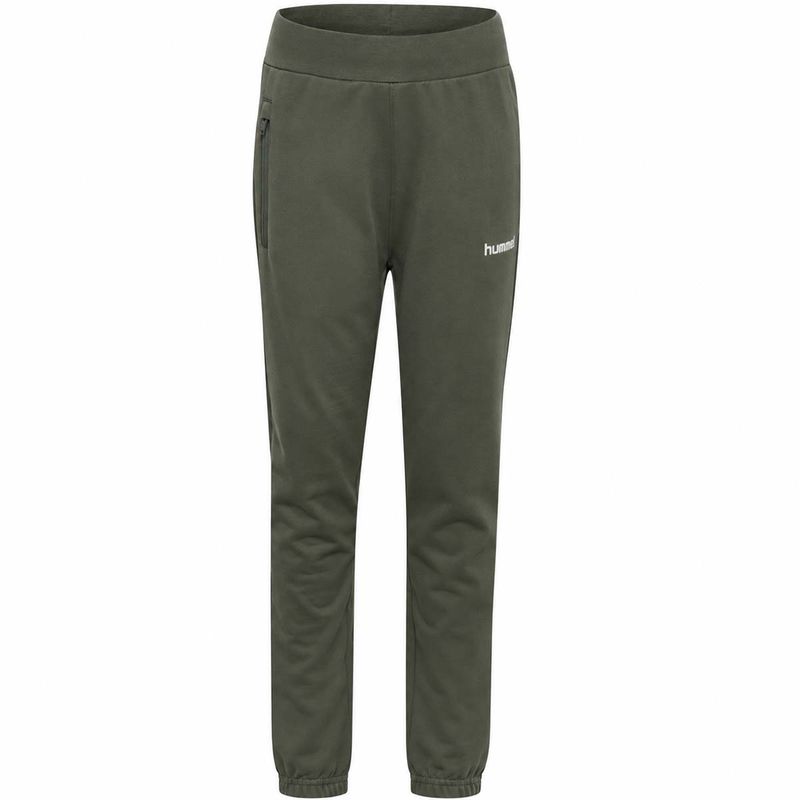 Hummel Hmljr Logo joggebukse til barn, Castor Gray