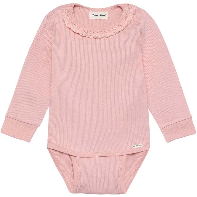 Hovedbilde Minymo ribb body, Silver Pink