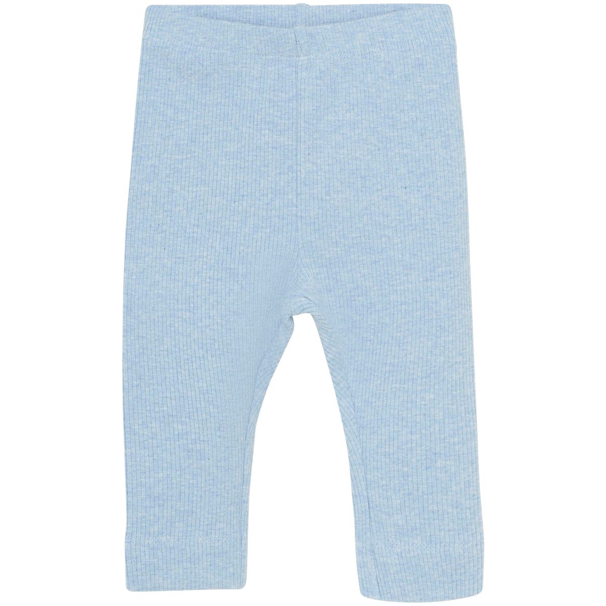 Fixoni leggings Mélange Rib til baby, Blue Fog Melange