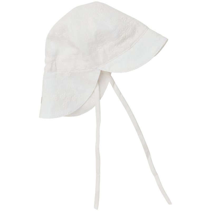 HUTTEliHUT Embroidery solhatt, Antique White