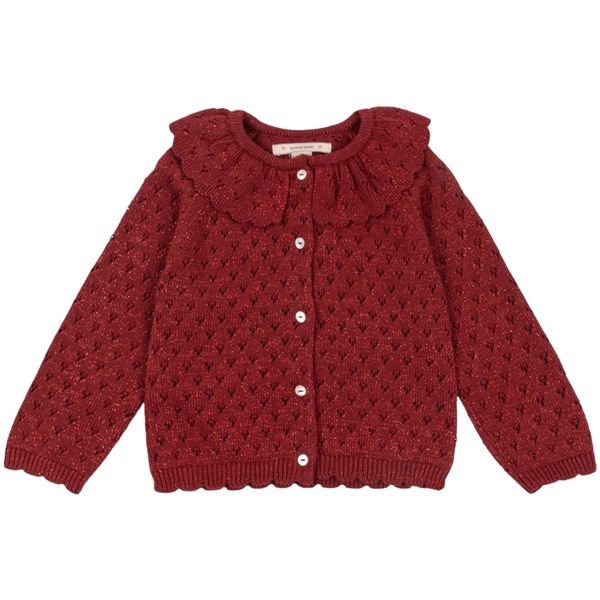 Hovedbilde Konges Sløjd Holiday cardigan til barn, Red ...