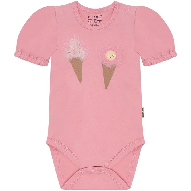 Hovedbilde Hust and Claire Hcbritt Ice Cream kortermet body, ...