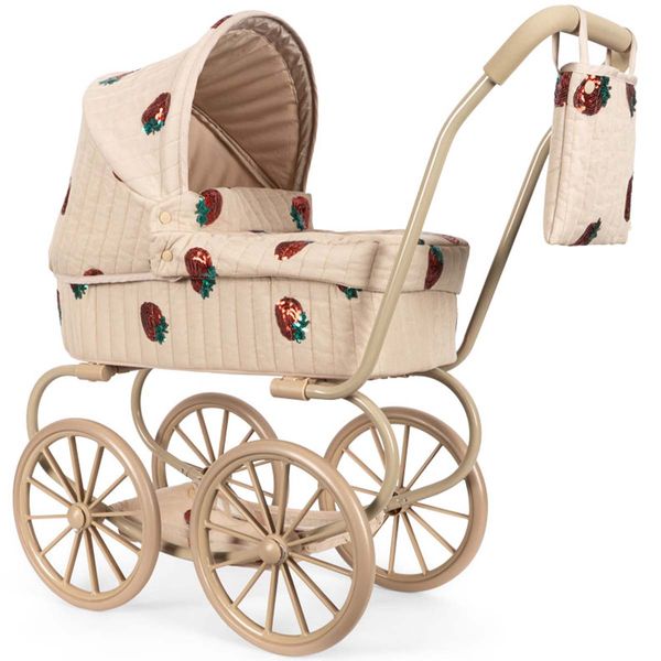 Hovedbilde Konges Sløjd Minni dypvogn til dukke, Strawberry