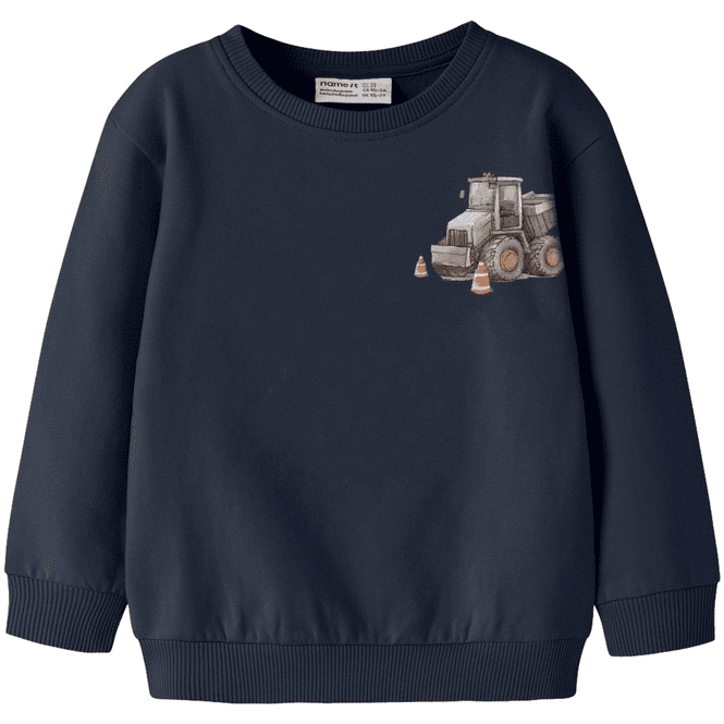 Hovedbilde Name It Nmmnelson sweatshirt til småbarn, Navy ...