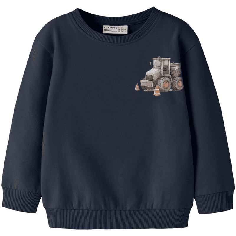 Name It Nmmnelson sweatshirt til småbarn, Navy Blazer