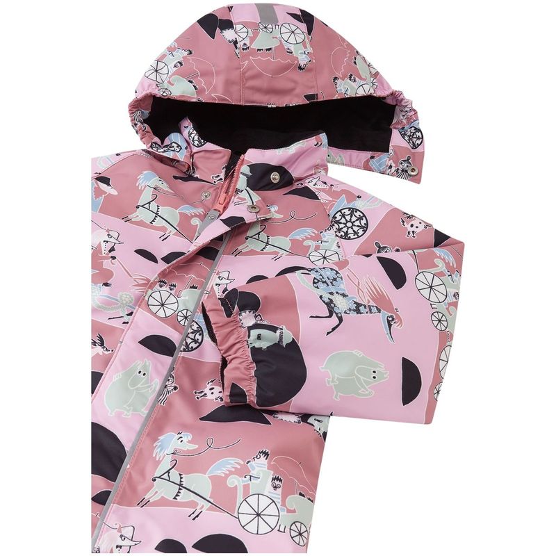Reima Puhuri Moomin vinterdress til baby, Rose blush