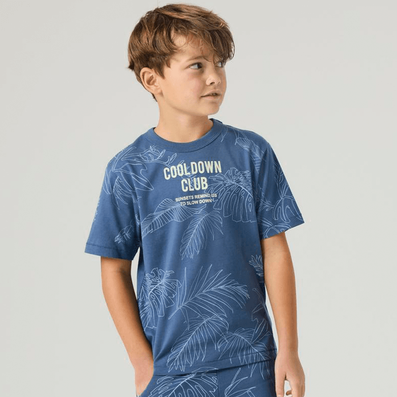 Name It Nkmferto t-skjorte til barn, Vintage Indigo