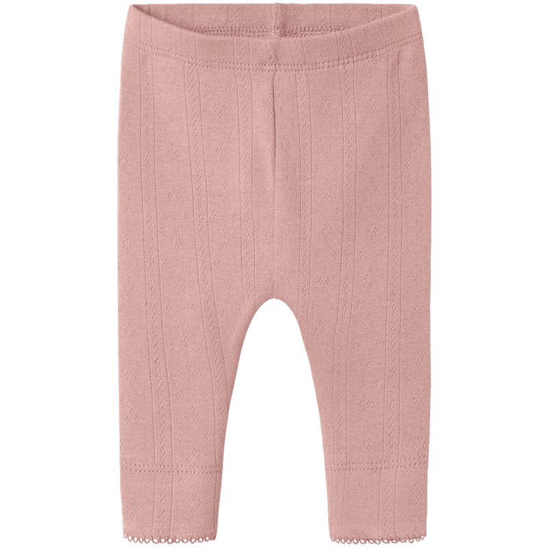 Name It Nbfnigella leggings til baby, Woodrose