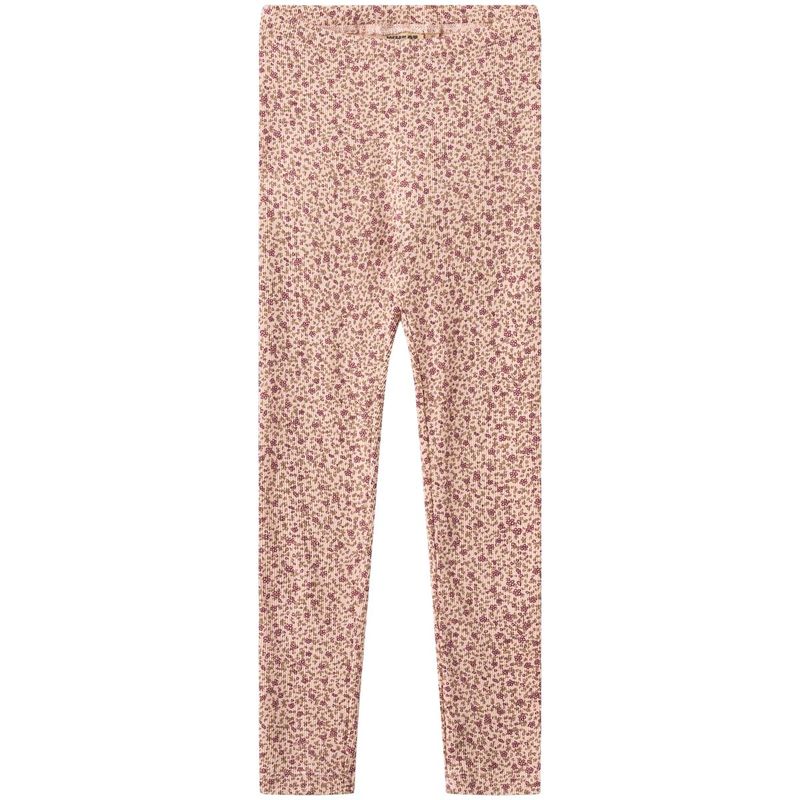 Wheat Jules leggings til barn, Dime Rose Small Flowers