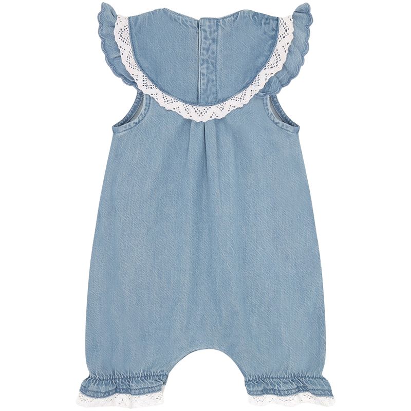 Hust and Claire Hcmagie overall til baby, Blue Denim