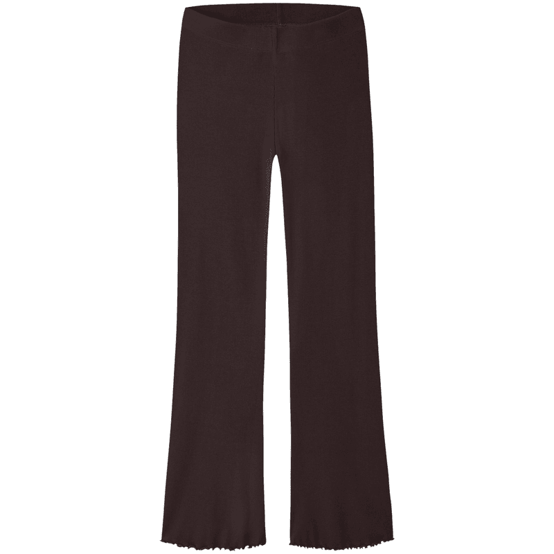 Name It Nkfvemia bootcut bukse til barn, Chocolate Plum