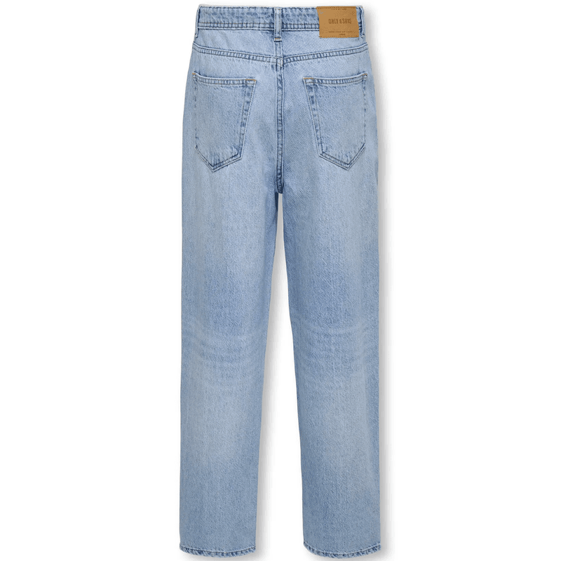Only and Sons Osjfade loose-fit jeans, Light Blue Denim