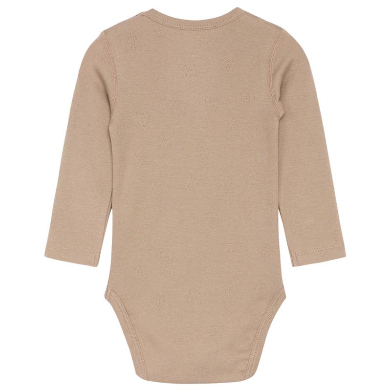 Hust & Claire Buller body m/hullmønster, mocha