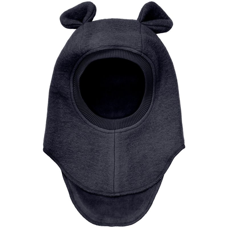 HUTTEliHUT Balaclava Bjørneører tovet ull, Dark Navy
