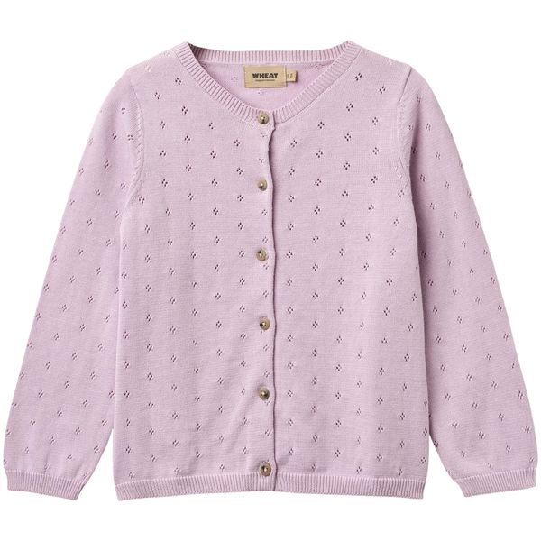 Hovedbilde Wheat Maia cardigan til barn, Lavender