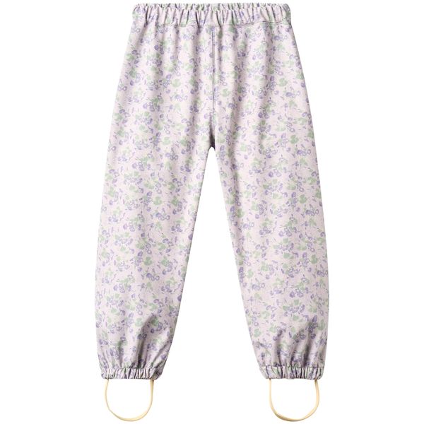 Hovedbilde Wheat Olo regnbukse til barn, Lilac Petunias