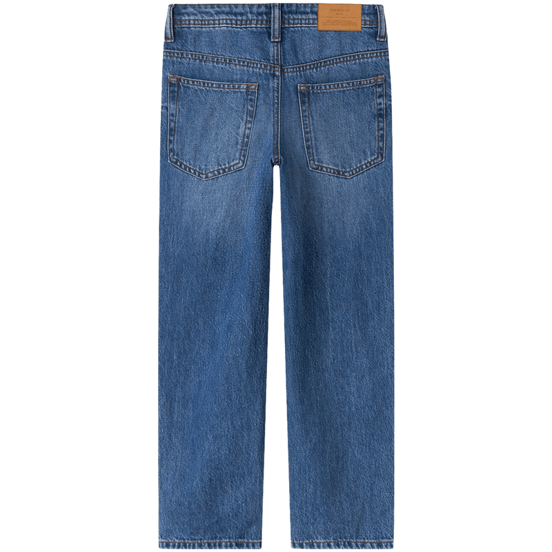 Name It Nkmryan loose-fit jeans til barn, Medium Blue Denim