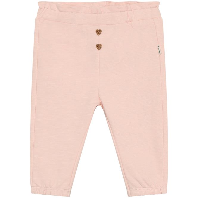 Hovedbilde Minymo joggebukse til baby, Peach Whip