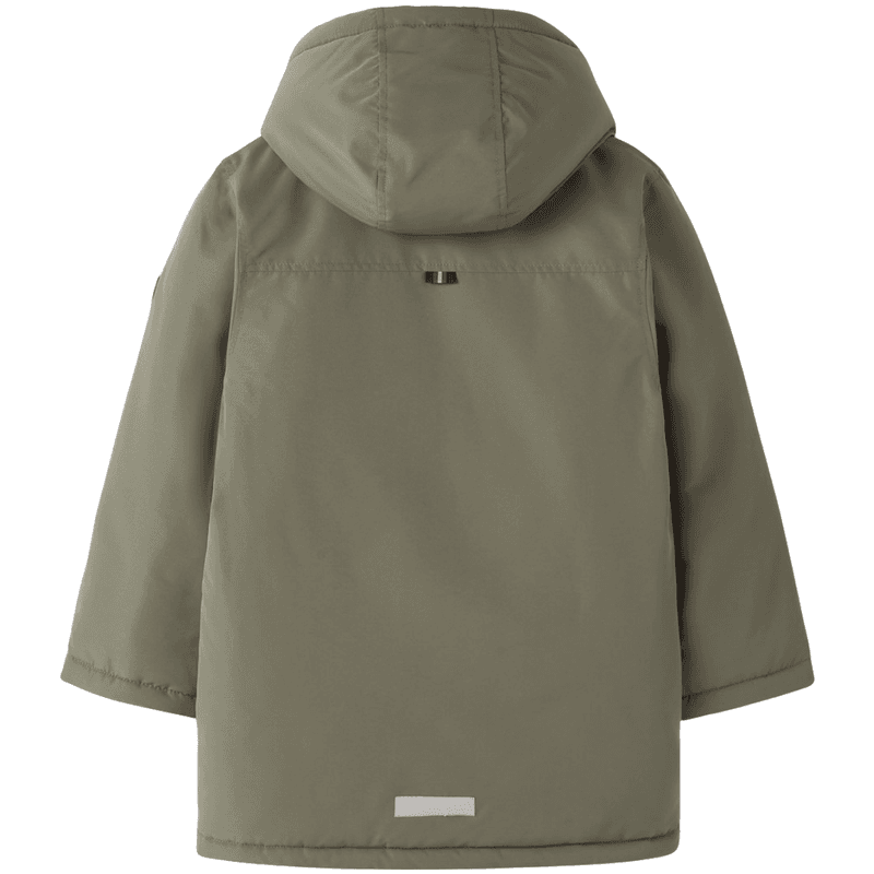 Name It Nkmmarlow vinter parkas til barn, Dusty Olive