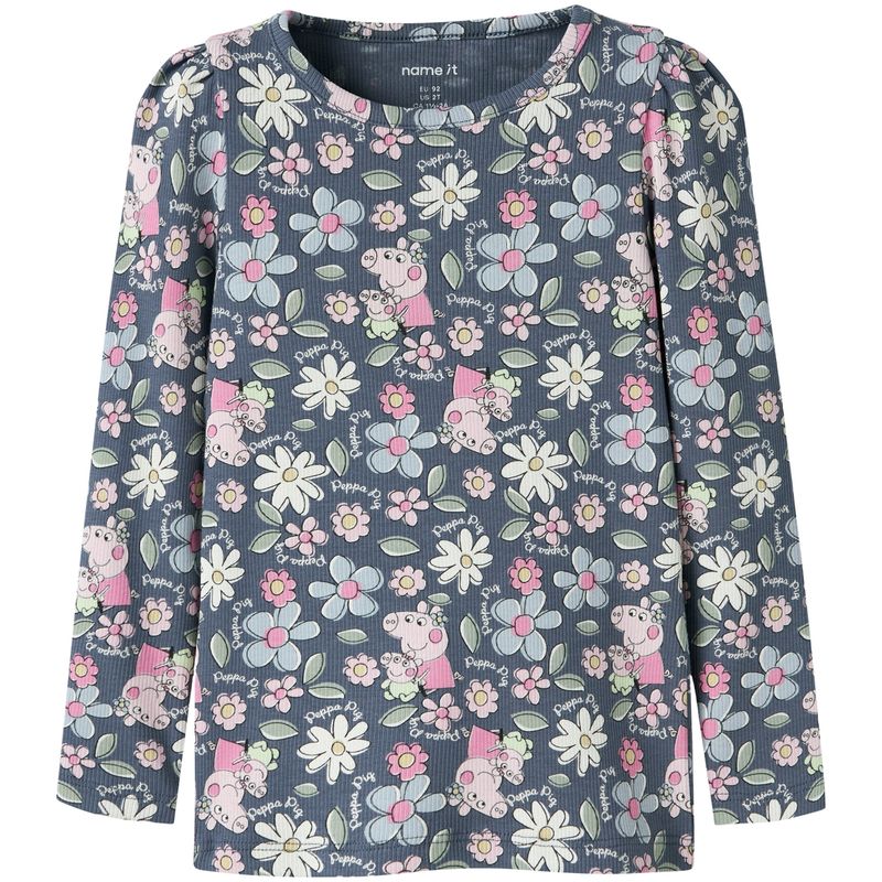Name It Nmfjundi Peppa genser småbarn, Vintage Indigo