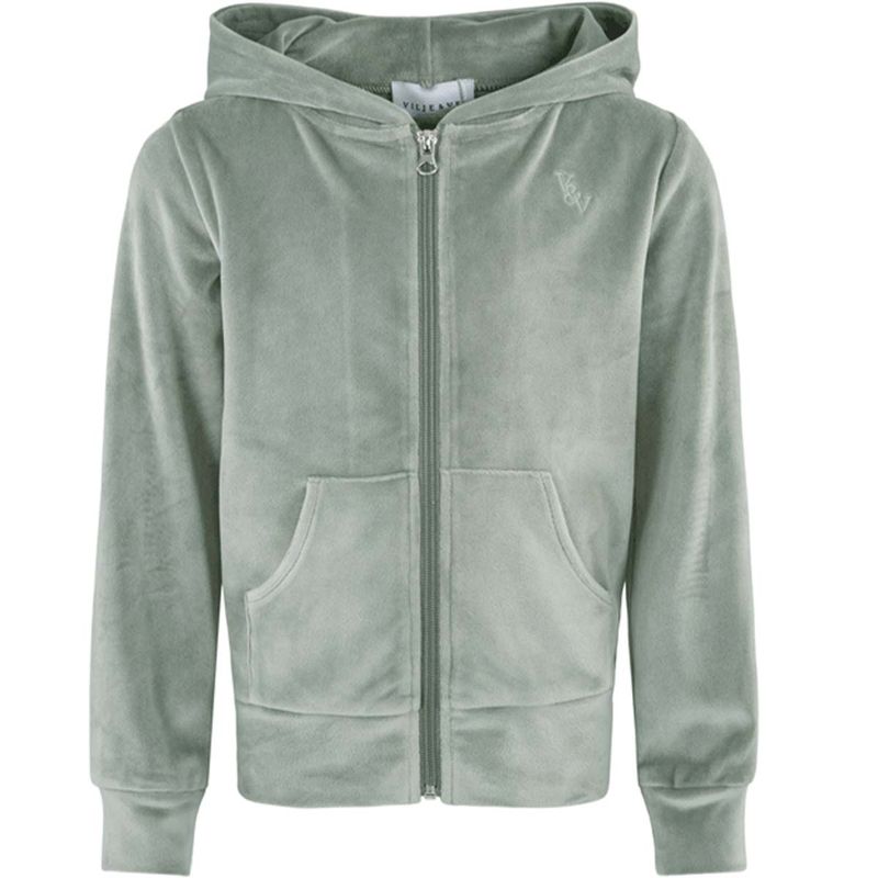 Vilje & Ve Hermine velour jakke til barn, Green