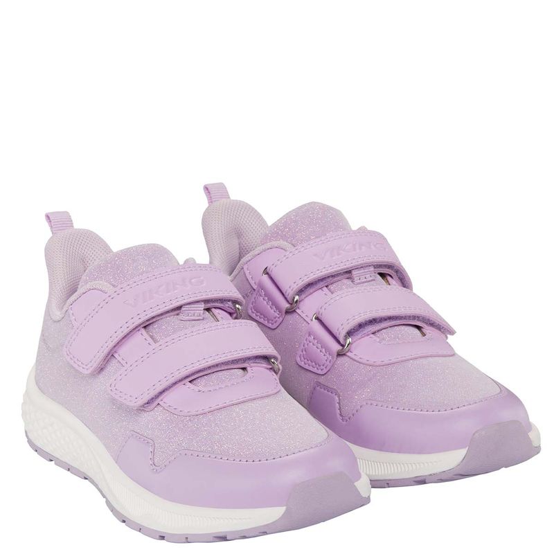Viking Bouncy Glitter 2V joggesko til barn, Lilac