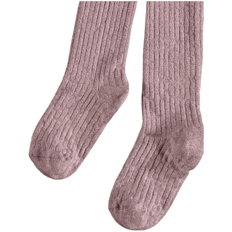 Name It Nkfpantyhose glitter strømpebukse, Woodrose