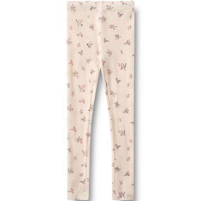 Hovedbilde Wheat Agi leggings i ull til barn, Eggshell ...