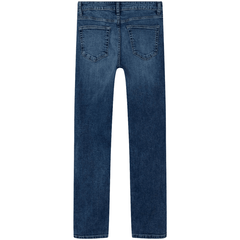 LMTD Nlmblix straight-fit jeans til barn, Medium Blue Denim