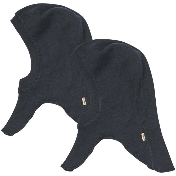 Hovedbilde Wheat Felix 2-pack balaclava i ull, Navy