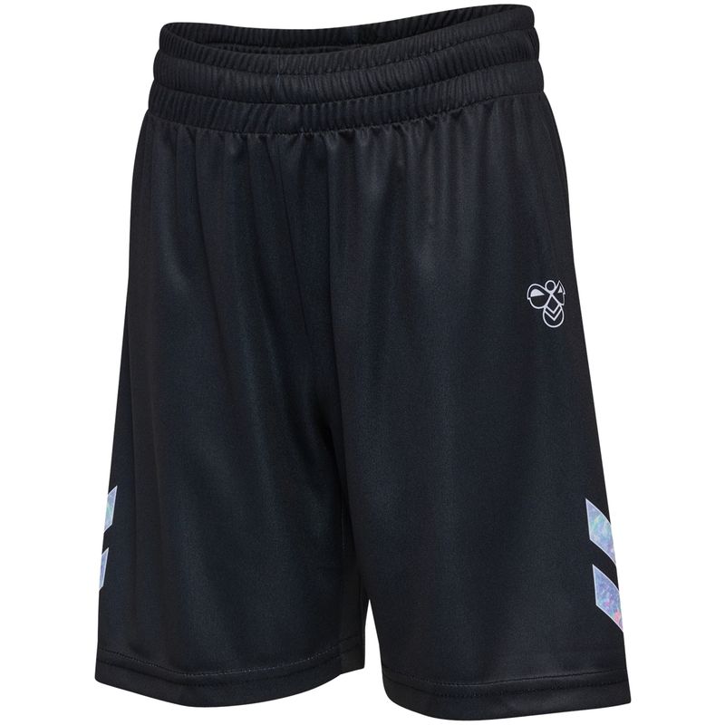 Hummel Shimmer shorts-sett til barn, Skyway/Black